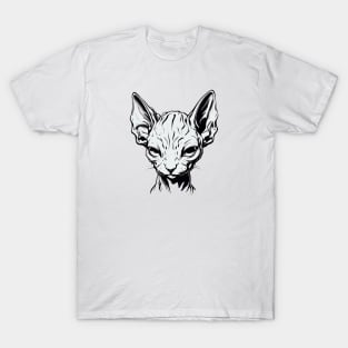 Sphinx cat face T-Shirt